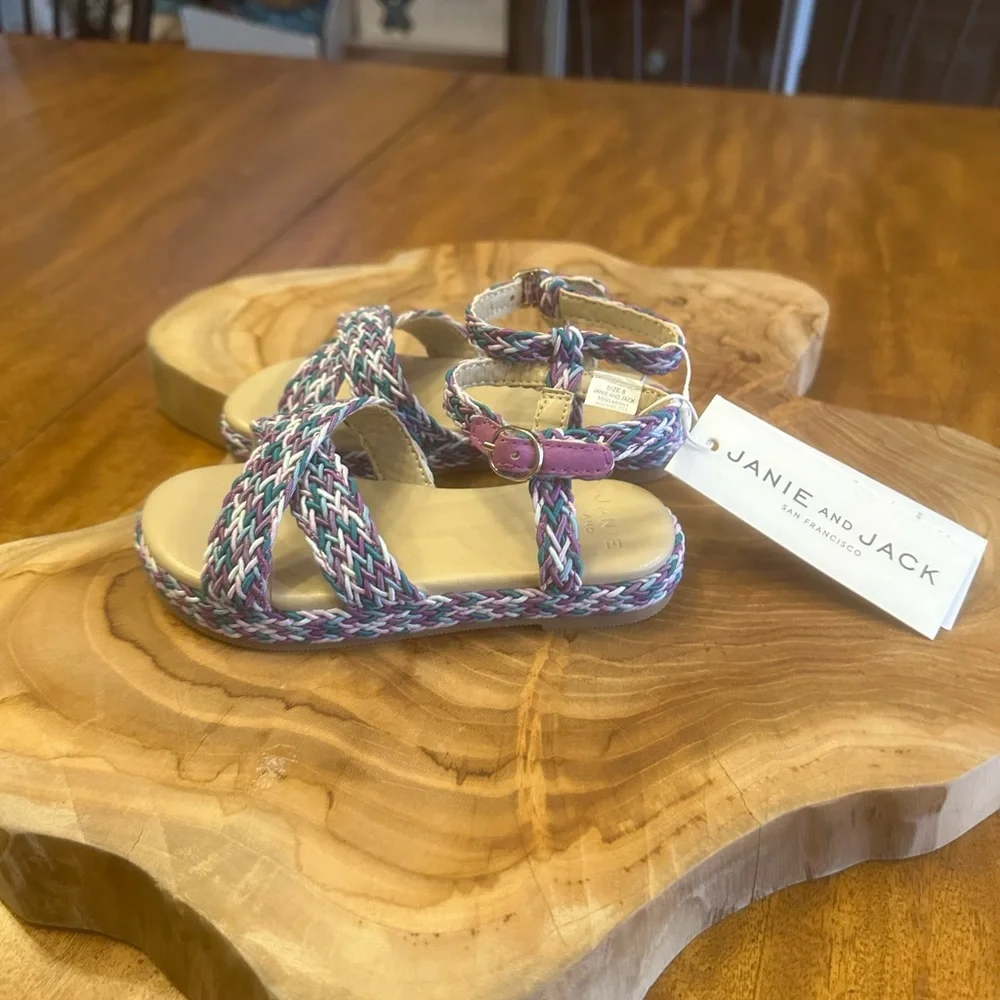 JANIE and JACK BRAIDED ESPADRILLE